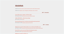 Desktop Screenshot of akitaonrails.com